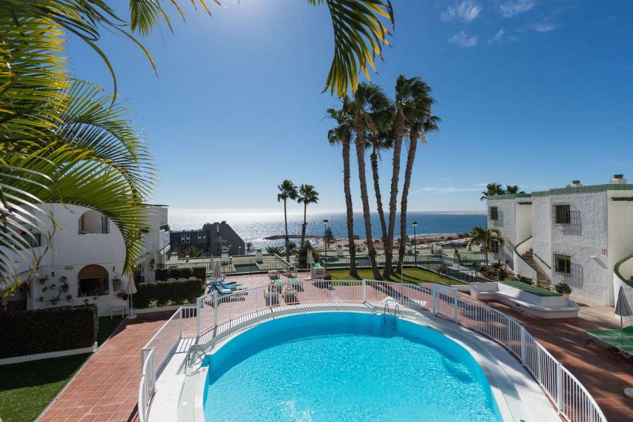 Sea View 2Br Toploctaion Heated Pool 5 Min To Beach San Agustín Exterior foto